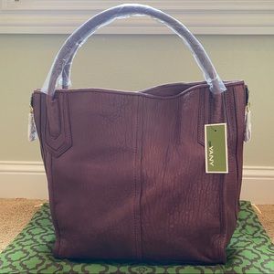 orYANY Lambskin Leather Ruby Tote NWT